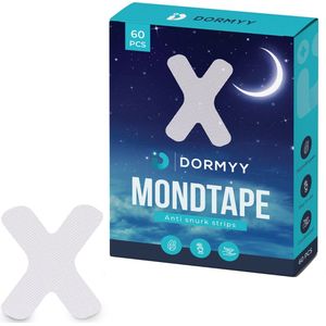Dor myy® Mond tape - 60 Stuks - Anti Snurktape - Slaaptape - Myotape - Slaapstrips - Slaapverbetering - Mondtape