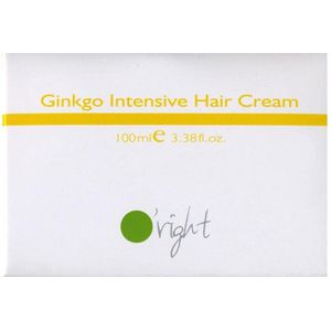 O'Right Ginkgo - Intensive Hair Cream - 100ml - natuurlijk masker