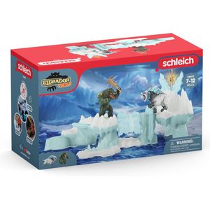 schleich ELDRADOR CREATURES - Speelfigurenset - Aanval op de IJsrotsen - Kinderspeelgoed voor Jongens en Meisjes - 7 tot 12 jaar - 6 Onderdelen - 42497