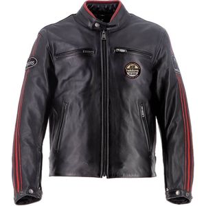 HELSTONS Ace (10 Years) Leather Black Men Jacket 2XL - Maat - Jas