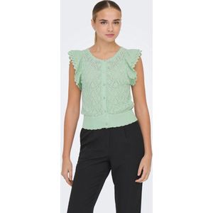 ONLY - ONLNETTIE SL MIX U-NECK CARDIGAN KNT - Dames - Cardigans