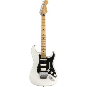 Fender Player Stratocaster Floyd Rose HSS MN Polar White - ST-Style elektrische gitaar