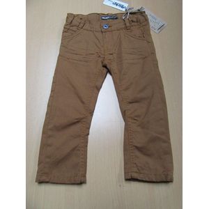 lange broek vorr jongens in bruin, van  dirkje  6 jaar 116