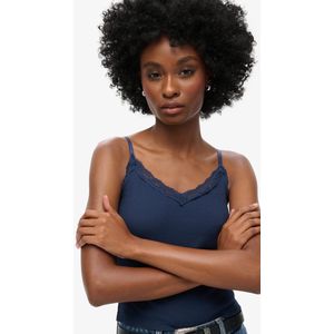 Superdry - Essential camitopje met kanten boord - Dames - Vesten