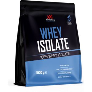 XXL Nutrition - Whey Isolaat - Proteïne poeder, Eiwit Shakes, Whey Protein Isolate Eiwitpoeder - Vanille - 1000 gram