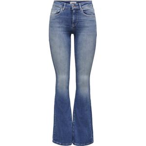 ONLY ONLBLUSH MID FLARED REA1319 NOOS Dames Jeans - Maat L X L34