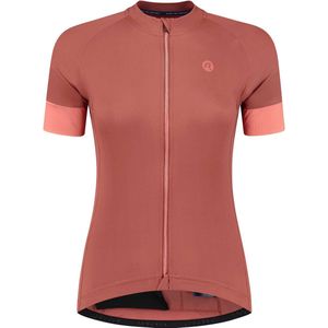 Rogelli Modesta Fietsshirt Dames - Korte Mouwen - Wielershirt - Rood - Maat XS