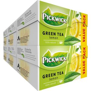 Pickwick Lemon Groene Thee Voordeelverpakking - 6 x 40 theezakjes