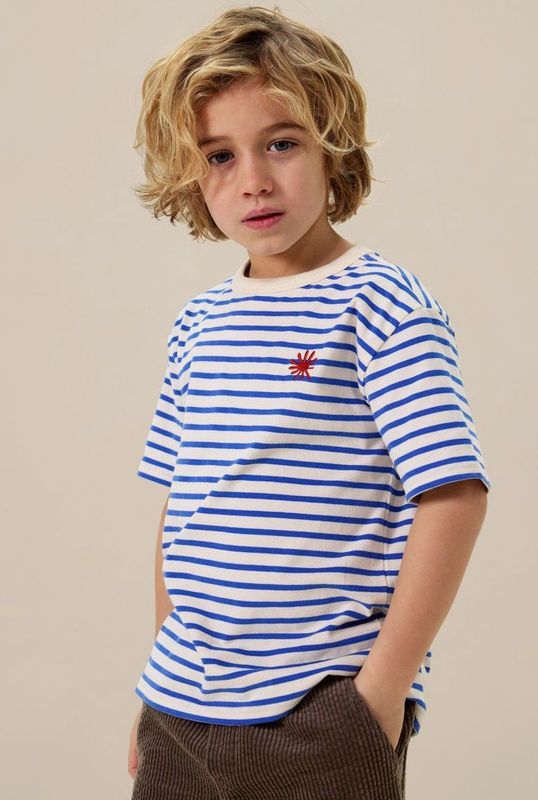 Sissy-Boy - Blauw gestreept T-shirt