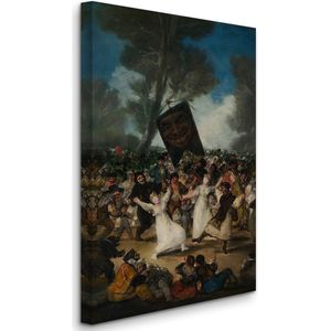 Francisco de Goya y Lucientes - The Burial of the Sardine - De Begrafenis van de Sardine (1812-14) - 3:2