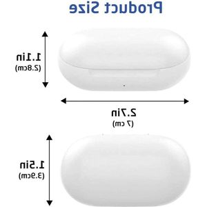 Vervangende Oplaadetui en Oplader voor Galaxy Buds SM R170 en SM R175 - Wit .