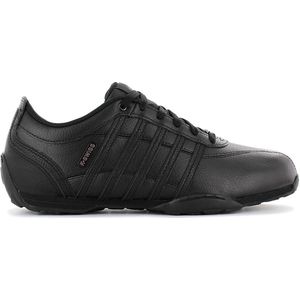 K-Swiss Arvee 1.5 - Heren Leer Sneakers Schoenen Sportschoenen Zwart 02453-044-M - Maat EU 46 UK 11