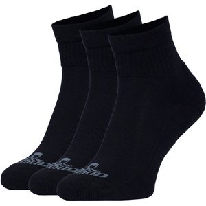 NOMAD® 3-Pack Wandelsokken Quarter Zwart | Maat 35/38 | Sokken Heren / Dames | Sportsokken / Wandelen / Hardlopen
