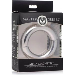 Mega Magnetize Stainless Steel Magnetic Cock Ring - 4,4 cm