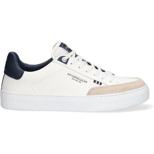 McGregor Heren Sneakers - Wit - Lage Sneakers - Leer - Veters