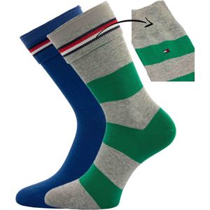 Tommy hilfiger heren rugby sokken 39-42 katoen