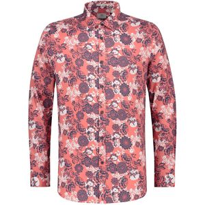 Dstrezzed Overhemd Print Bloemen Coral (303208 - 428)