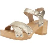 Softclox - S3598 Hanne Gladleer - Damessandalen - Goud
