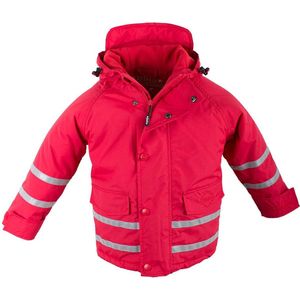 BMS Kinder Jacke Skipperjacke Kids Taslan/Sorona Rot-146