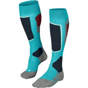 FALKE - SK4 Advanced W - Skisokken - Turkoois Peacock Blue - 1 paar