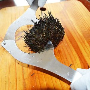 Sea Urchin Opener - Stainless Steel Anti Rust Cutter - Sturdy and Durable Tool for Labor Saving - Multifunctional Option .