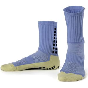 Ecorare® - Gripsokken voetbal - Sportsokken - Lichtblauw