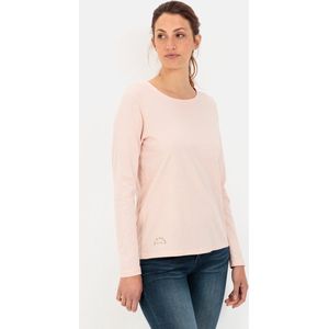 camel active Shirt met lange mouwen gemaakt van organic cotton - Maat womenswear-XS - Roze