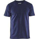 Blaklader T-Shirt, V-hals 3360-1029 - Marineblauw - S