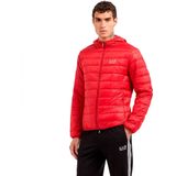 EA7 - Core Identity - Opvouwbaar Donsjack - Rood - Casual - Polyamide