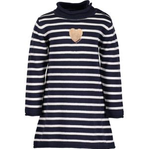 Blue Seven Meisjes Jurk - donkerblauw - Maat 62