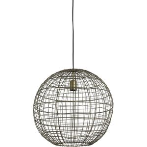 Light & Living Hanglamp Mirana - Antiek Brons - Ø46cm - Modern - Hanglampen Eetkamer, Slaapkamer, Woonkamer