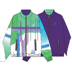 Australian Archive print jasje dubbelzijdig | Goran - Maat XS