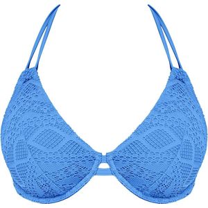 Freya - Sundance Halter Bikinitop - Blue Moon - Gehaakt Ontwerp