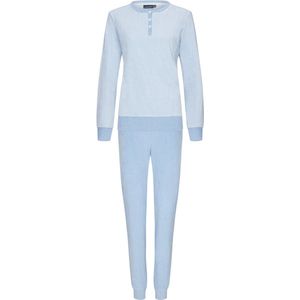 Pastunette - Dames Pyjama set Nellie - Blauw - Badstof - Maat 38