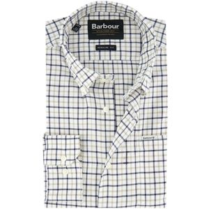 Barbour regular fit overhemd grijs