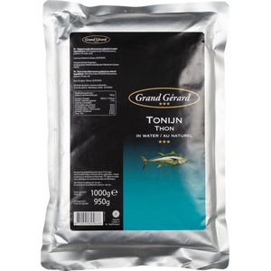 Grand Gérard Skipjack tonijn stukken in water - Zak 1 kilo