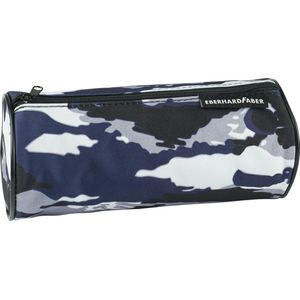 Eberhard Faber etui - Jumbo - Camouflage blauw/grijs - leeg - EF-577493