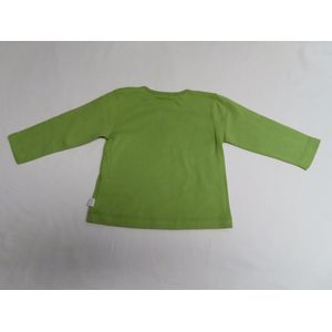 T-Shirt - Lange mouw - Meisje - Gras Groen - 18 maand 86