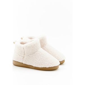 Damart - Hoge thermolactyl pantoffels - Dames - Wit - 36