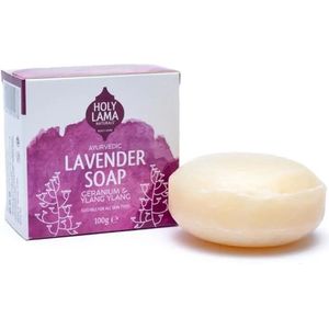Holy Lama Naturals - Lavendelzeep - Vegan - 100 Gram