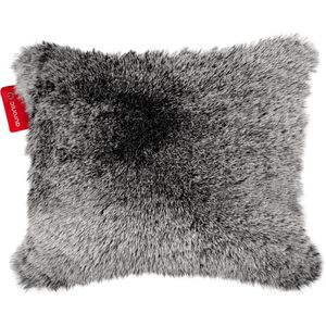 Auronic Warmtekussen - Teddy - 45x60 - Draadloos - Oplaadbaar - Elektrisch kussen - Infrarood - Grijs