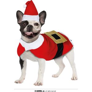 Fiestas Guirca - Kostuum kerstman voor honden - Maat S