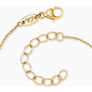 Engelsrufer - Kinderarmband - 925 Zilver - Gouden Vleugels