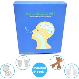 Compleet Anti Snurk Neusspreider pakket - 4 oplossingen in 1 doos - Neusstrips - Snurk Pleisters