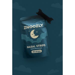 Znoozly Neusstrips - Neuspleisters tegen snurken & voor sport - Direct betere ademhaling!