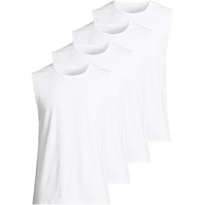 Seidensticker Heren onderhemd 4 pack Pur