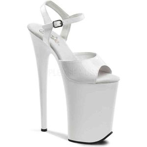 Pleaser - INFINITY-909 Sandaal met enkelband, Paaldans schoenen - Paaldans schoenen - 39 Shoes - Wit