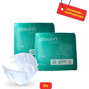 2x Absorin Comfort T-Fit Day Maat L - 2x 15 stuks - Voordeelverpakking!
