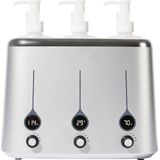 Master Massage - Massageolieverwarmer - Grijs - 3 Flessen - 40°C tot 60°C