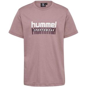 Hummel Tukas T-shirt Met Korte Mouwen Paars 164 cm Jongens,Meisjes
